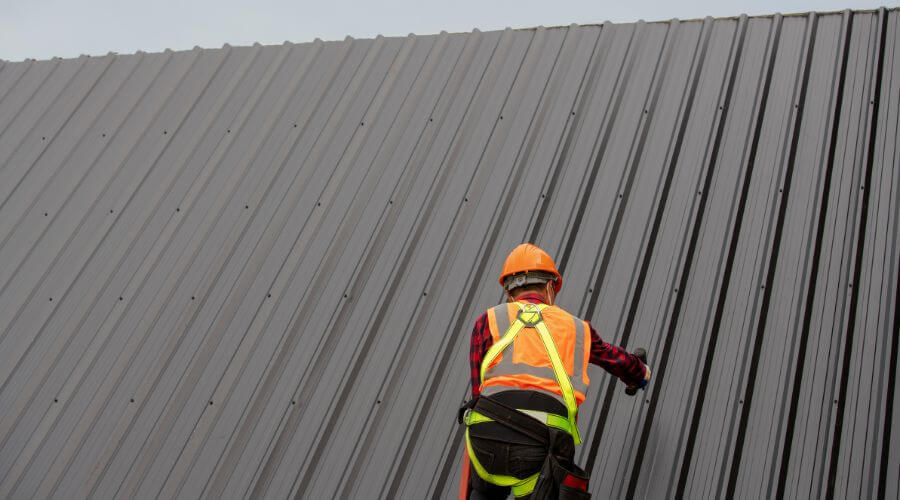 Professional metal roof installation services in Pineville, NC